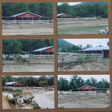 Chapman&#039;s Farm after flood