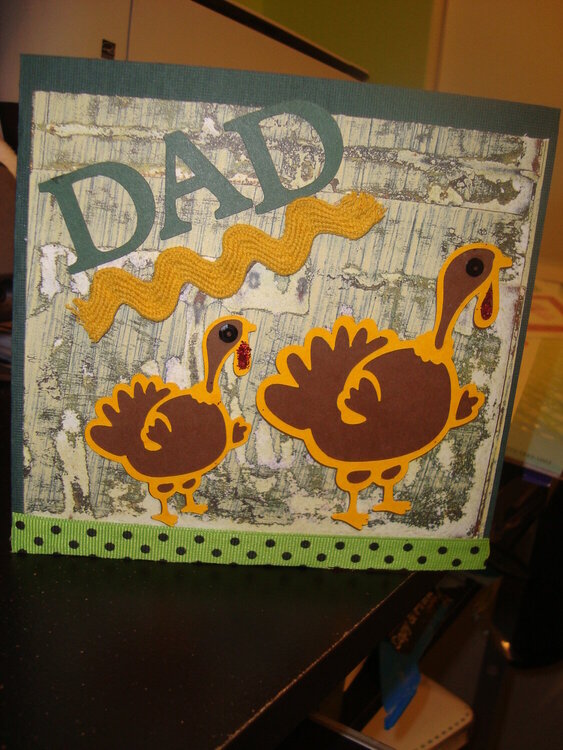 Birthday Card for Dad