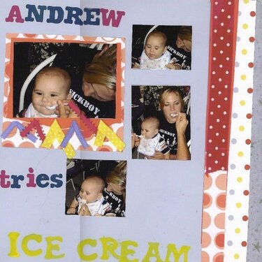 Andrew Tries Ice Cream