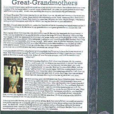 The Legacy of Great-Grandmothers - Mustard Seed 9