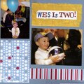 Wes is Two!