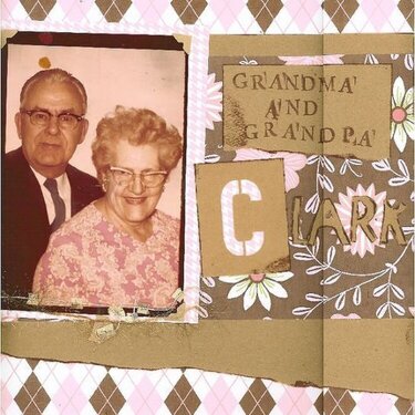 Grandma &amp; Grandpa Clark