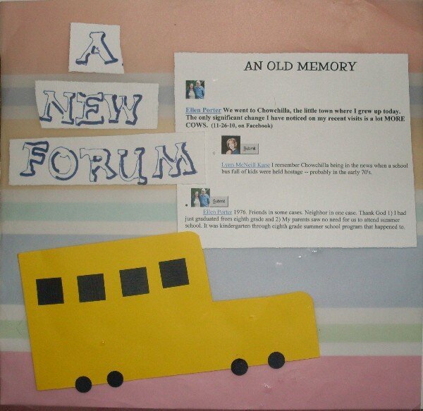 A New Forum - An Old Memory