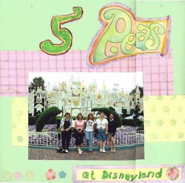 5 Peas at Disneyland