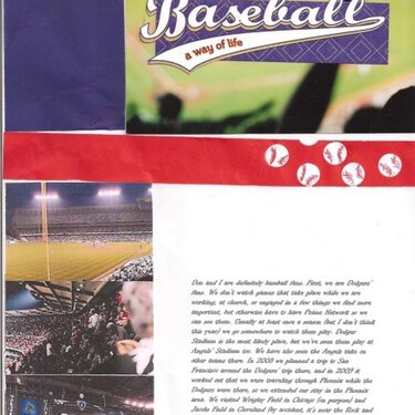 Baseball - It&#039;s A Way of Life