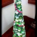 Christmas Tree using CTMH Art Philosophy Cricut Cartridge