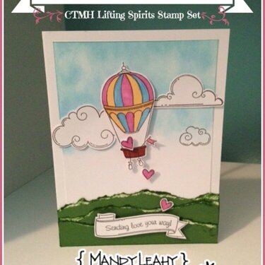 Hot Air Balloon Card