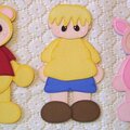 Winnie the Pooh Disney Scrapbooking Paper Piecing Set