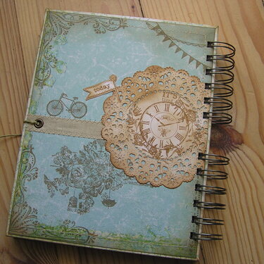 Notebook back cover