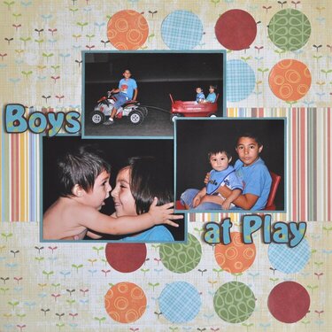 Boys at play