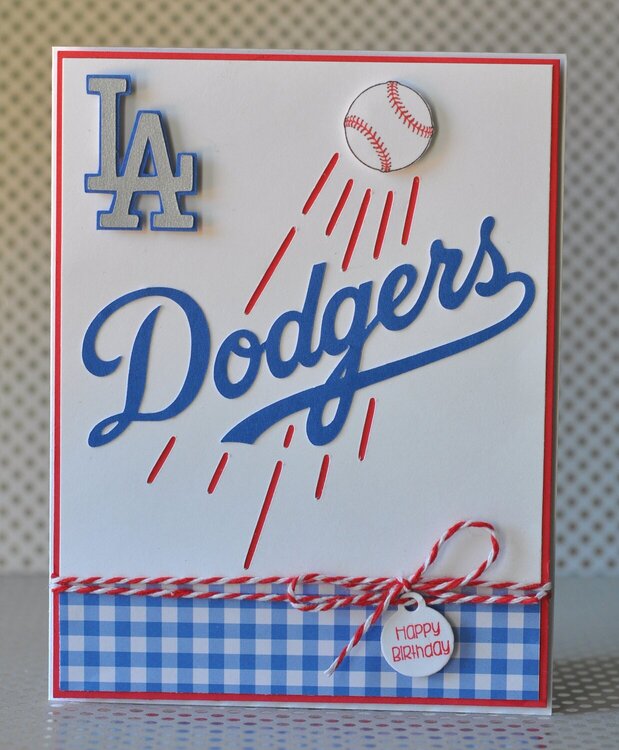 L.A. Dodgers card