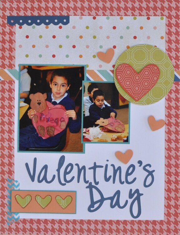 Valentines Day Diego 3rd grade