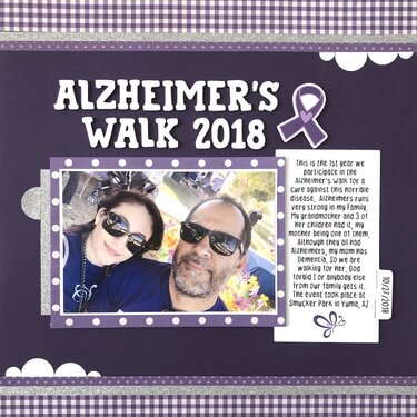 Alzheimer&#039;s walk 2018