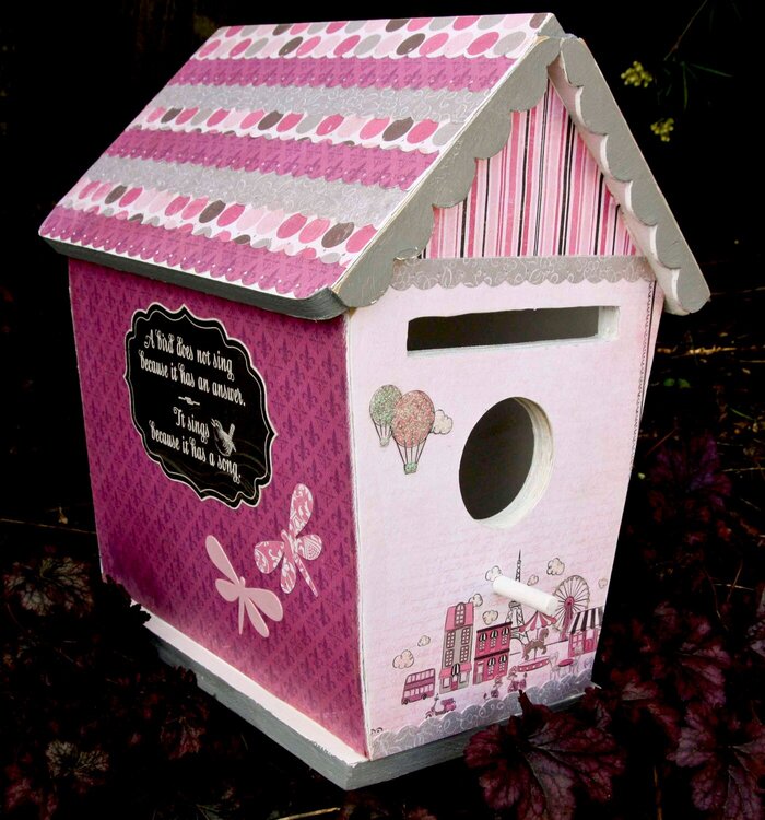 birdhouse letter box