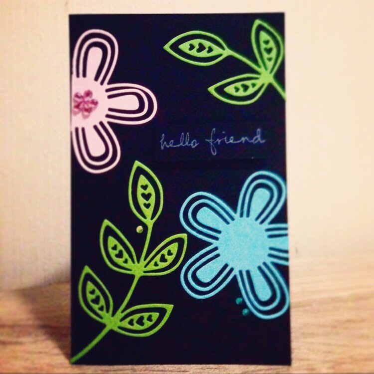 Hello Friend Card