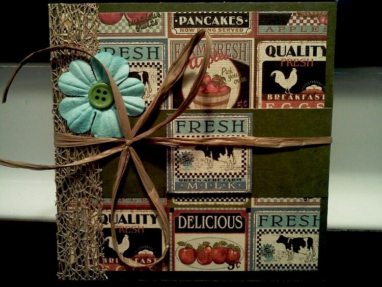1st recipe book...front cover