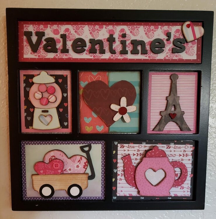 Valentine&#039;s Shadow Box