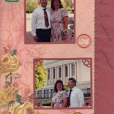 Two Lives Stitched Together