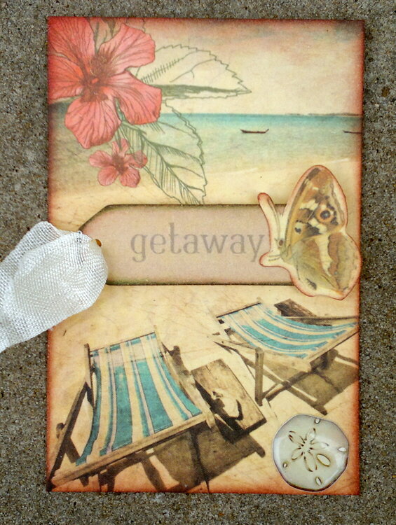 Getaway ATC - Aunty Vera Scrap and Craft
