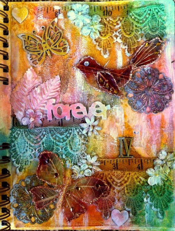 Journal Page - Flying unicorn January reveal