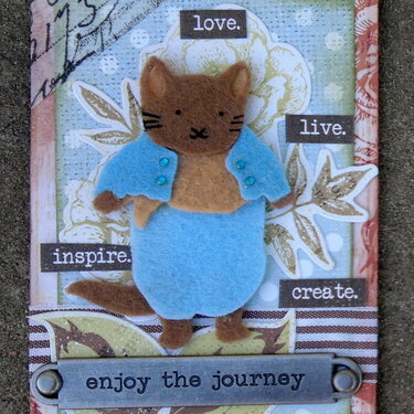 Mr Mouse ATC - Scraps of Darkness