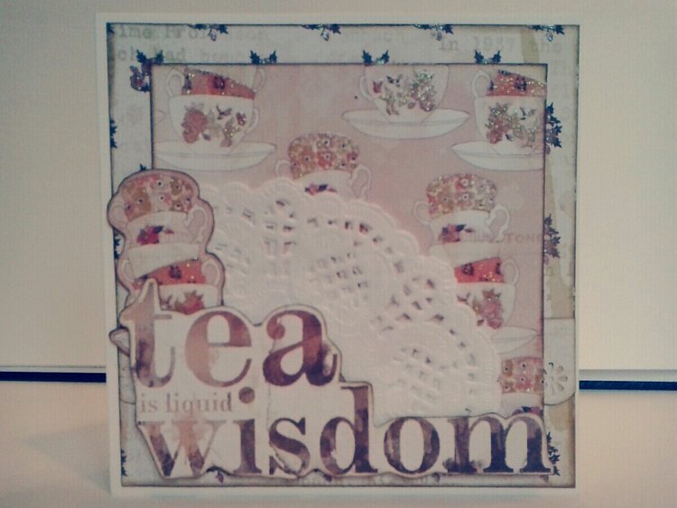 dcwv tea party cards: &#039;tea is liquid wisdom&#039;