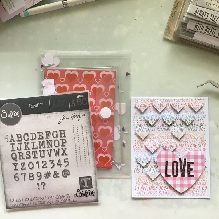 Many Hearts Love Card
