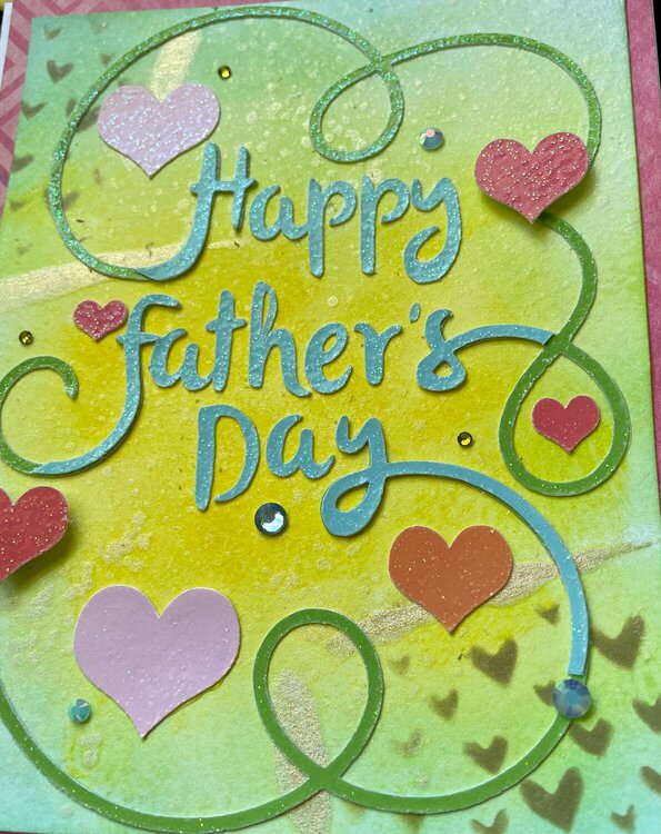 Fixed Mistake Fathers Day Card