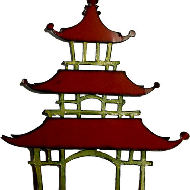 Pagoda Die Cut for Swap