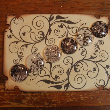 Some Embellishments I have made for myself or to sell - Scrolls