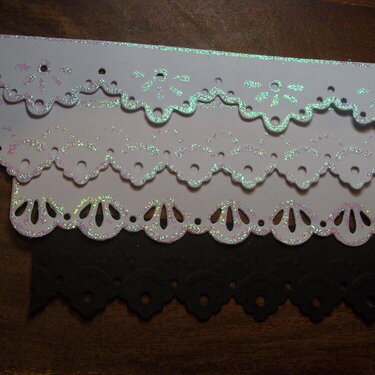 Die Cut Swap - Lace and Doily theme