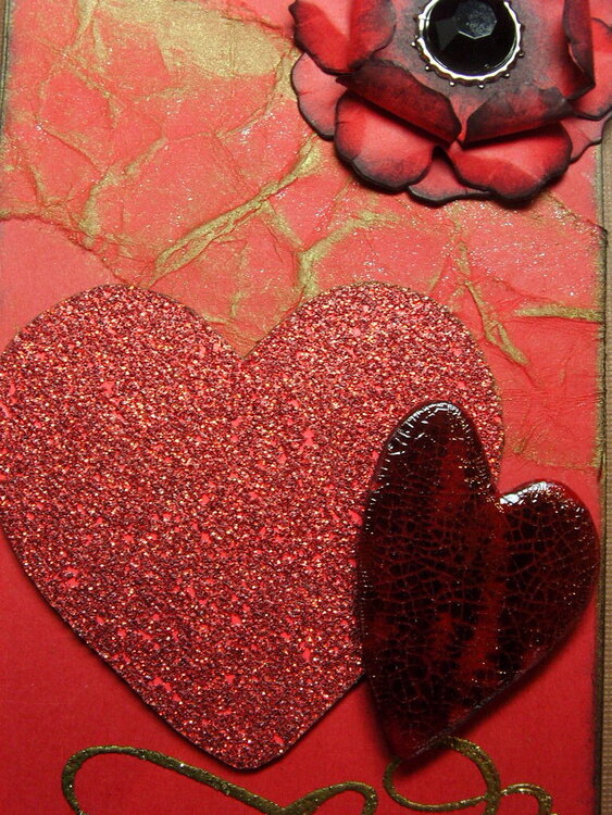 Valentine&#039;s Day Tag with Stopnstare07 - Tag 2 - Close up of heart detail