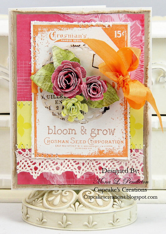 bloom &amp; grown card