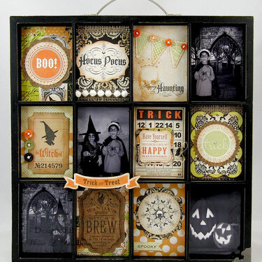 Happy Halloween Painters Tray