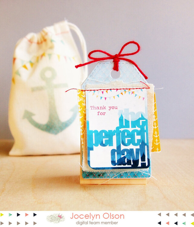 The Perfect Day Gift Bag and Tag