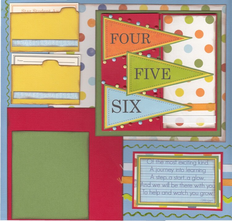One Two Three - Right Page