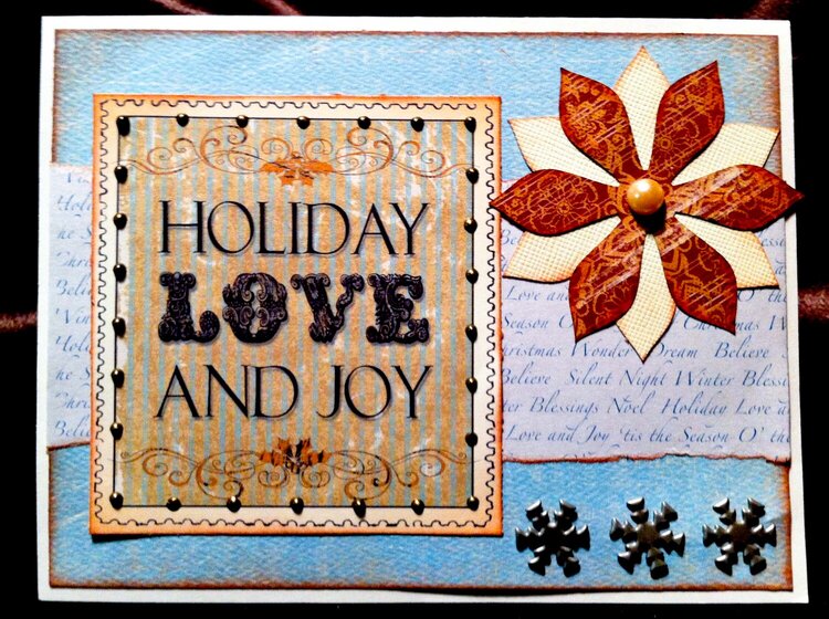 Holiday Love and Joy Card