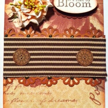 It&#039;s Time To Bloom Card