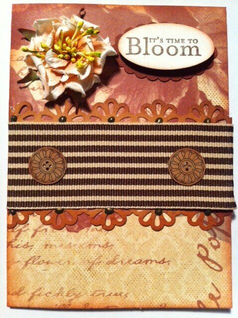 It&#039;s Time To Bloom Card