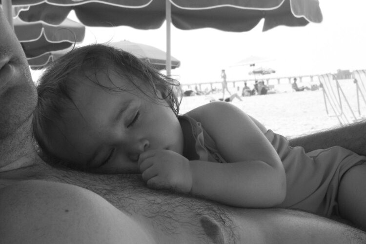 nap at the beach