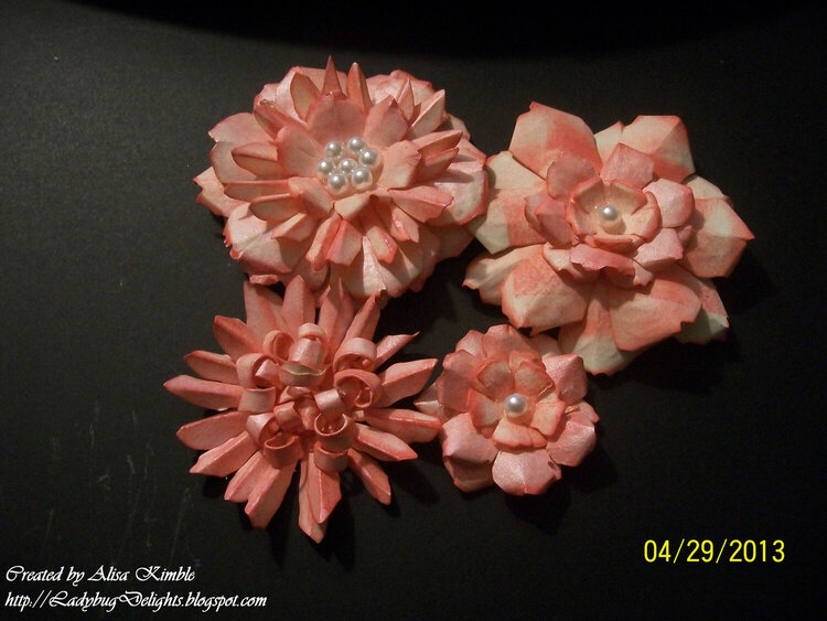 Handmade Flowers for Embellishments