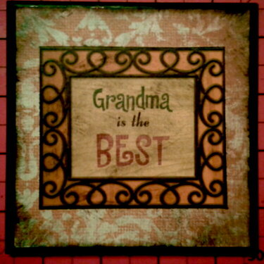 Grandmother Tile Coaster