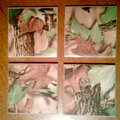 CAMO    Tile Coaster set of 4
