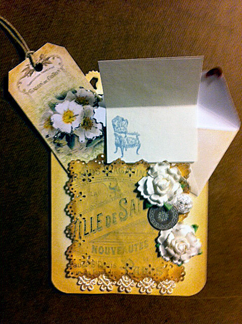 Shabby Chic Tag for Exchange