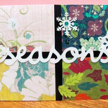 Seasons card