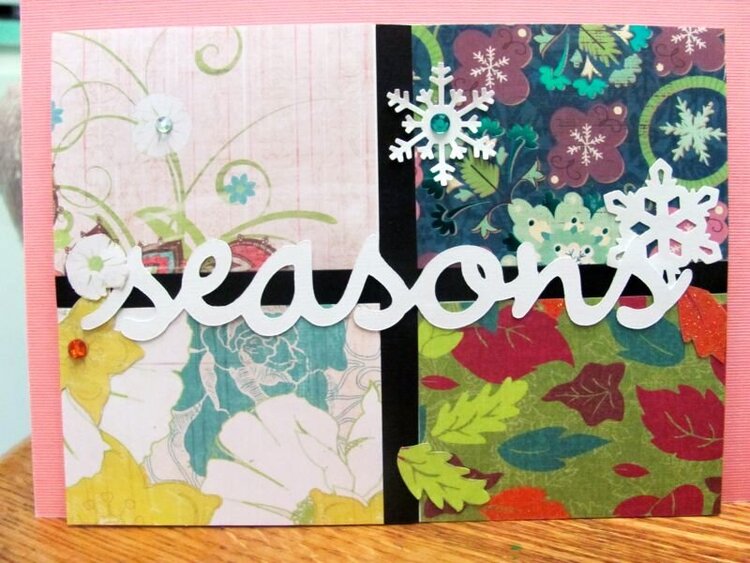 Seasons card