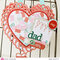 Hanging Heart Pouch *Pink Paislee*