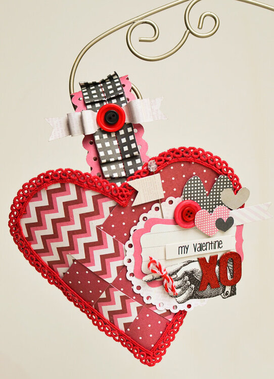 Woven Heart Treat Container