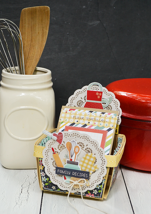 Recipe Basket and Cards