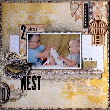 2 Birds In A Nest *** Flying Unicorn CT ***